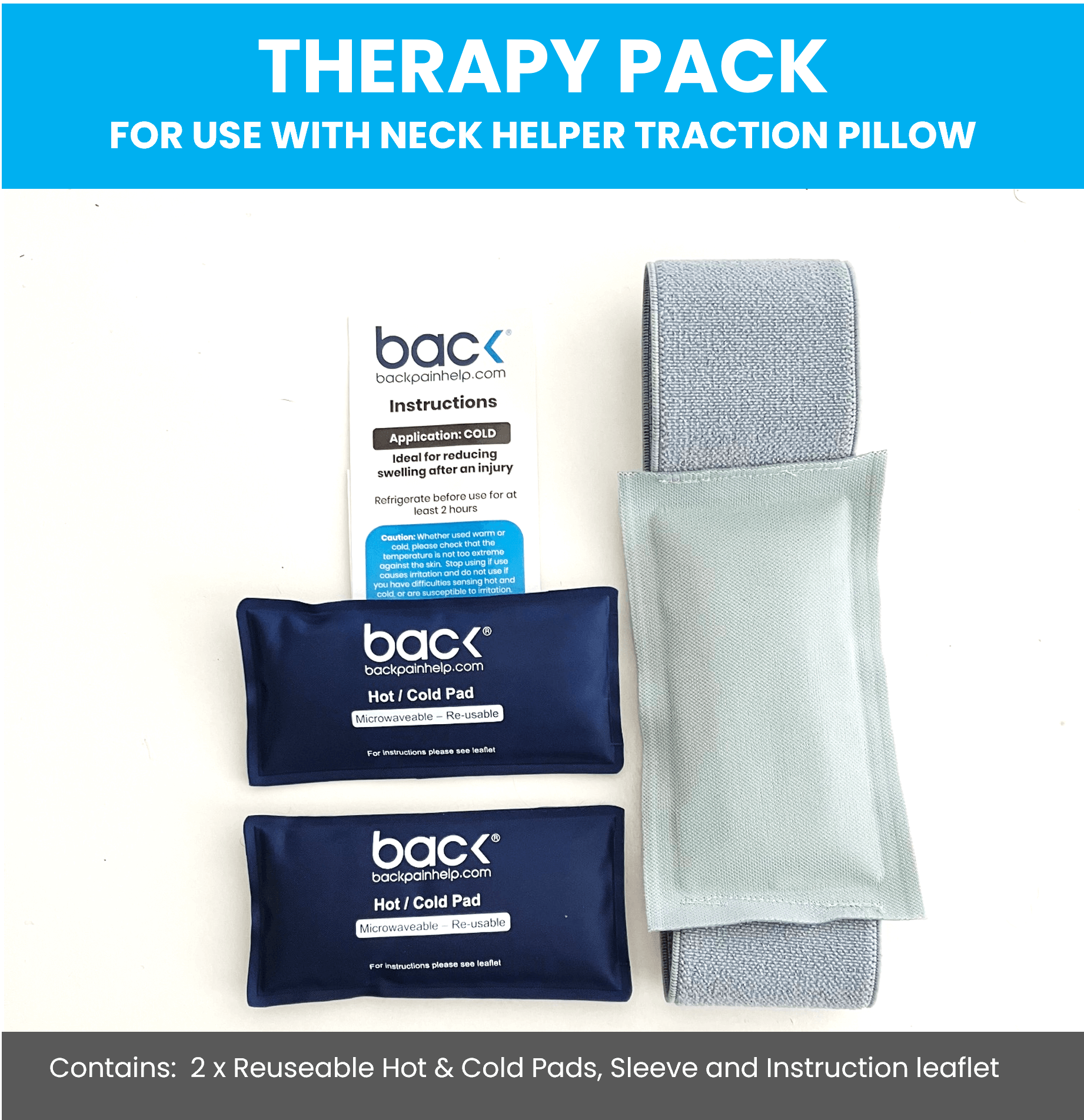 Neck Helper™ Traction Pillow, Cervical Pillow for Neck Pain, Neck Mass ...